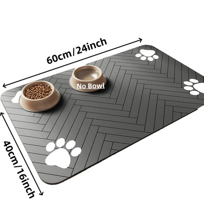 Pet Feeding Mat-Absorbent