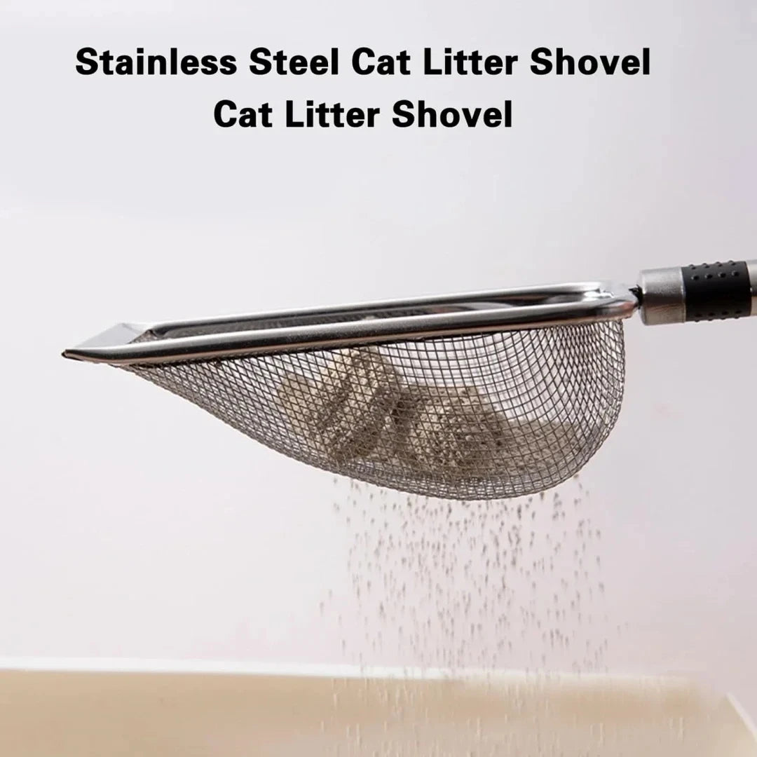 Stainless Steel Cat Litter Scoop