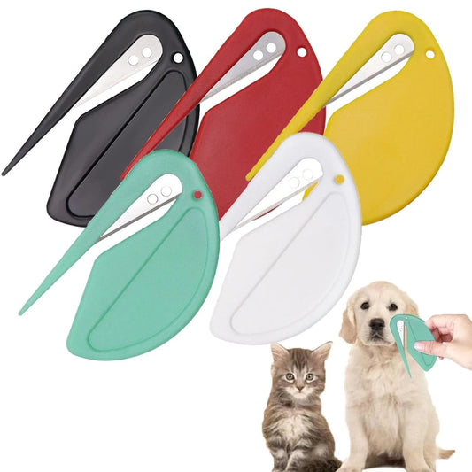 Pet Knot Cutter,  De-tangling Tool For Cats & Dogs