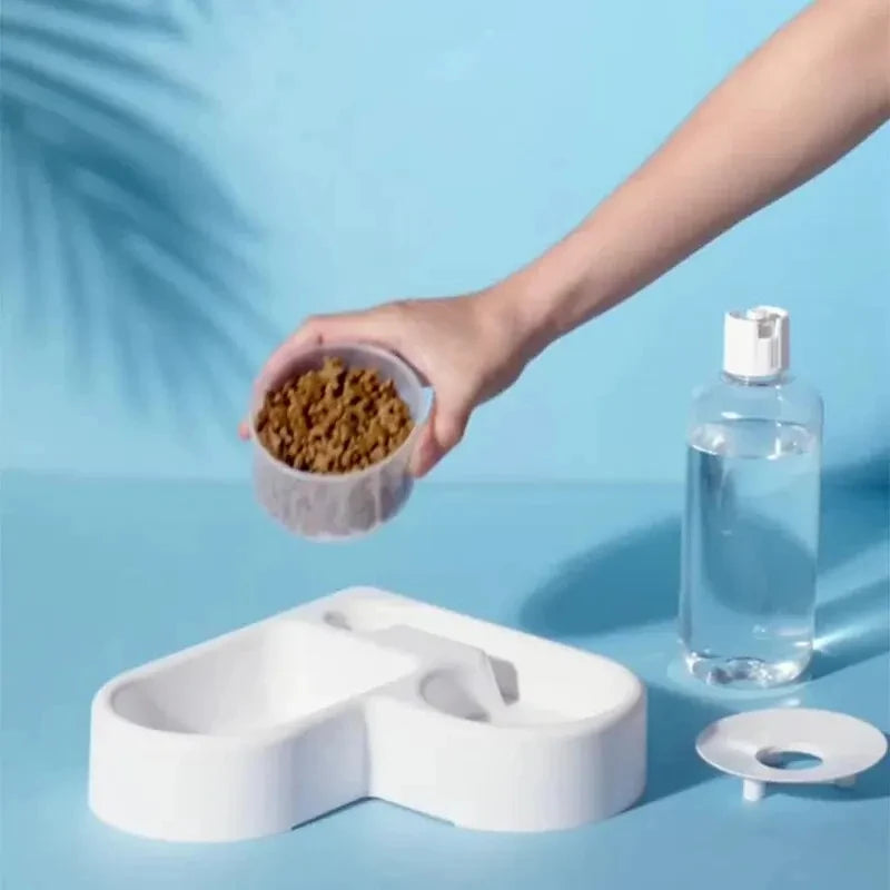 Automatic Drinking  Pet Bowl ; Multi-functional Drinking And Feeding