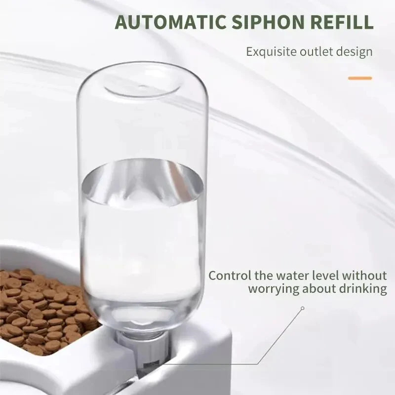 Automatic Drinking  Pet Bowl ; Multi-functional Drinking And Feeding