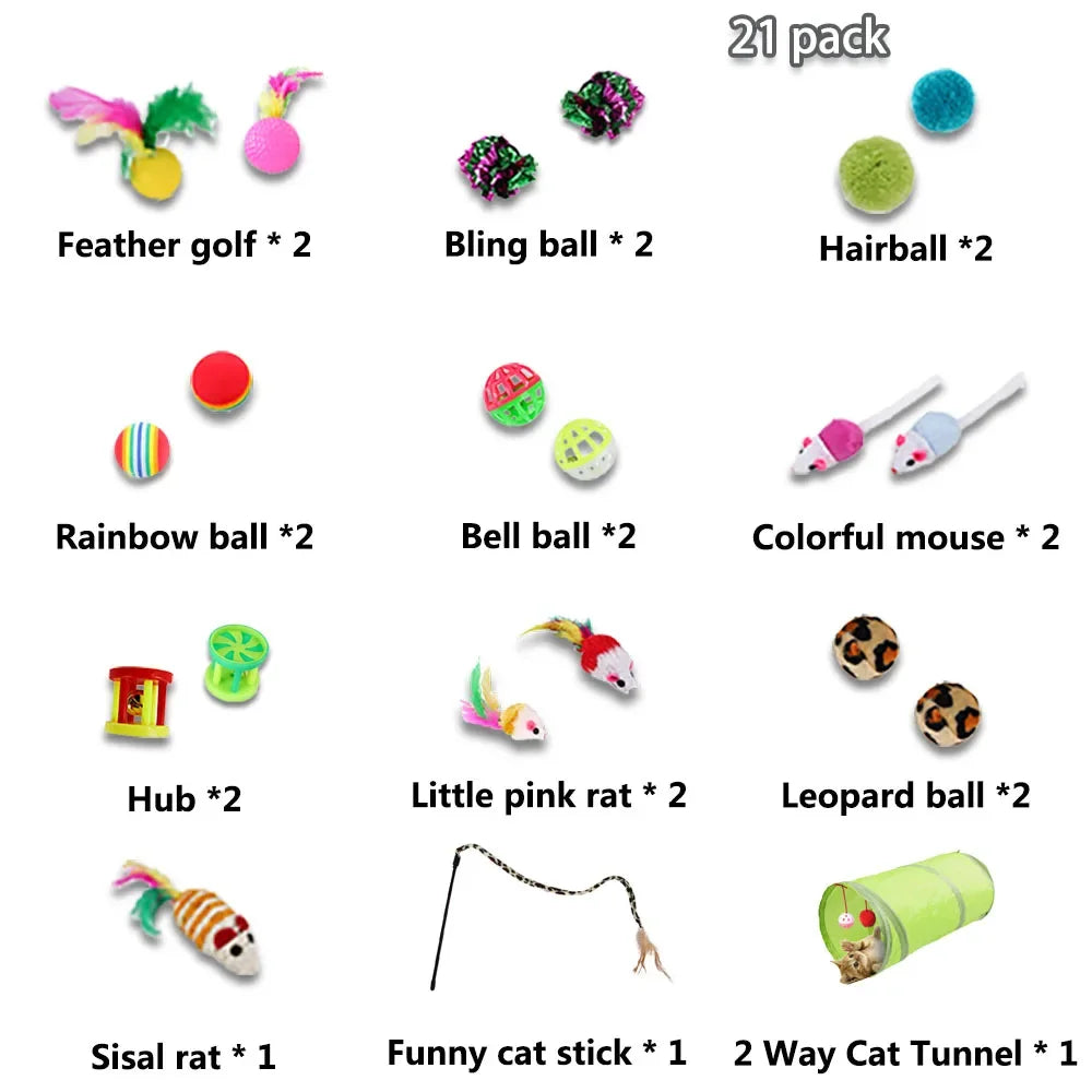 Kitten Toys Variety Pack